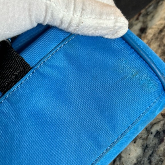 Versace La Medusa Nylon Messenger Bag - Picture 11 of 16